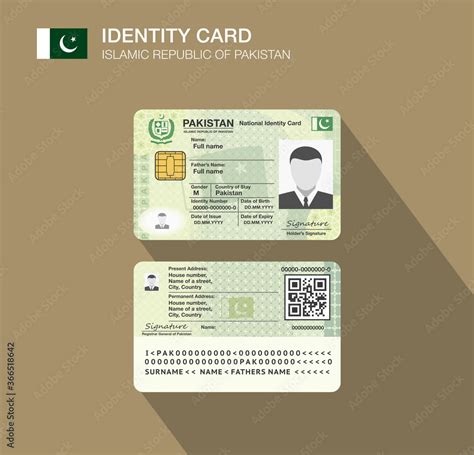 pakistan smart card psd|adobe pakistan id card.